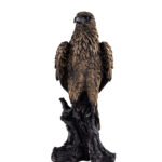 Büyük Bronz Kartal Dekoratif Obje